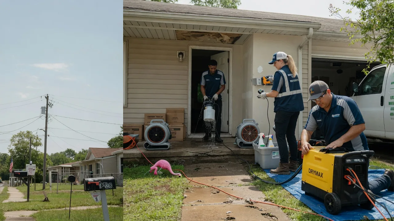 Storm Damage Water Removal in Libertyville, IA near me